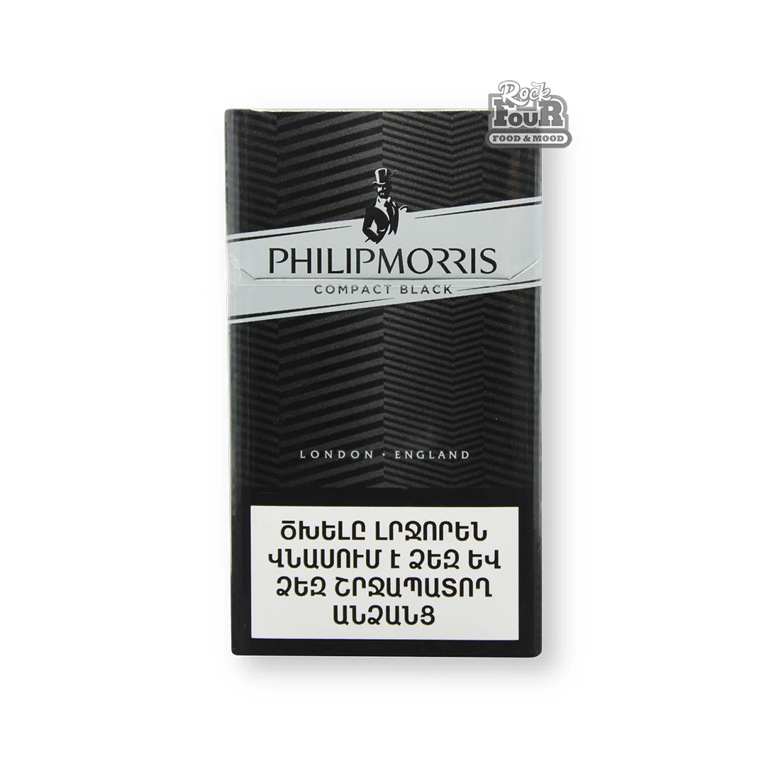 Cigarettes "PHILIPMORRIS compact black"